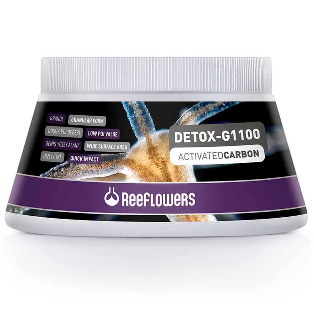 Reeflowers Detox G1100 Carbone attivo Granulare ad altissima attività 1000ml