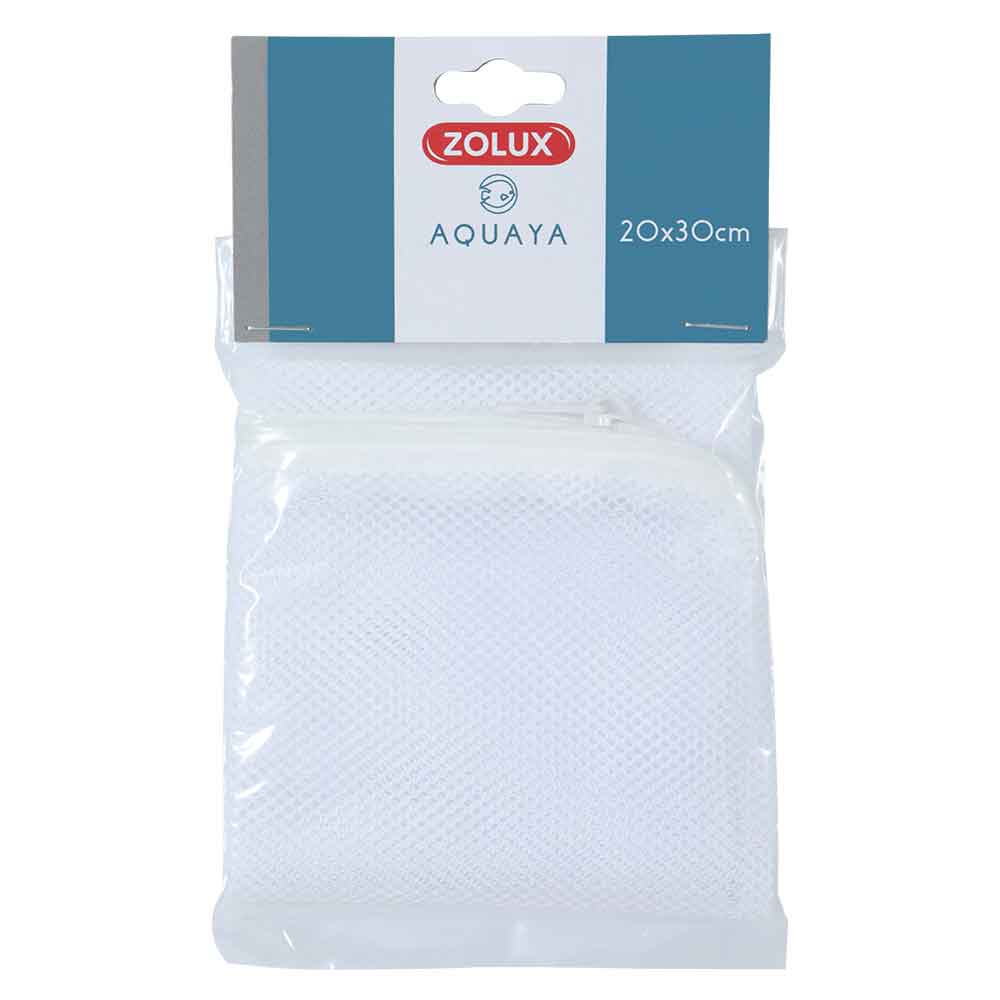 Zolux Calza rete filtrante con zip per carbone zeolite 20x30cm