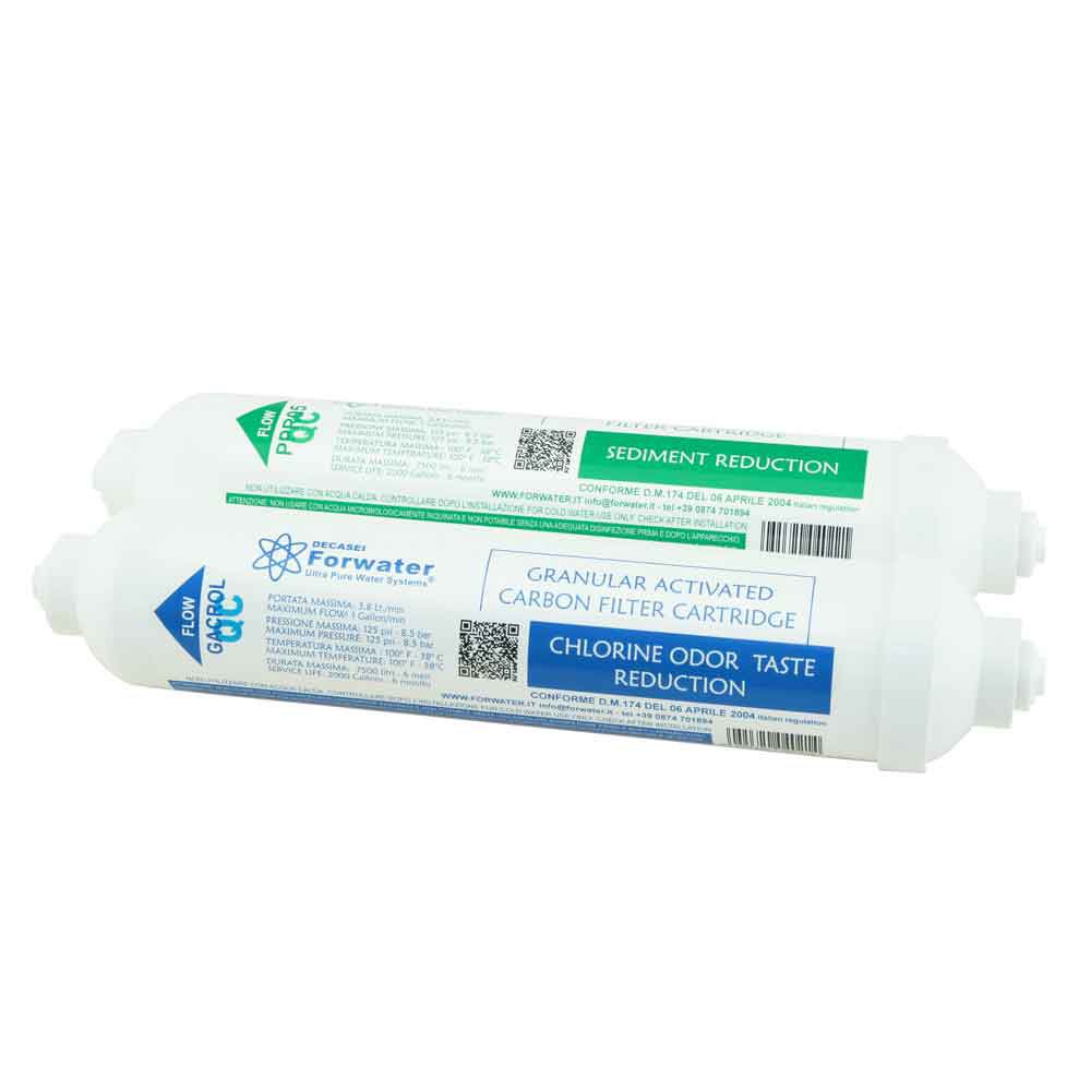 Forwater Kit Inline QR Cartucce in linea Upgrade con sgancio attacchi rapidi