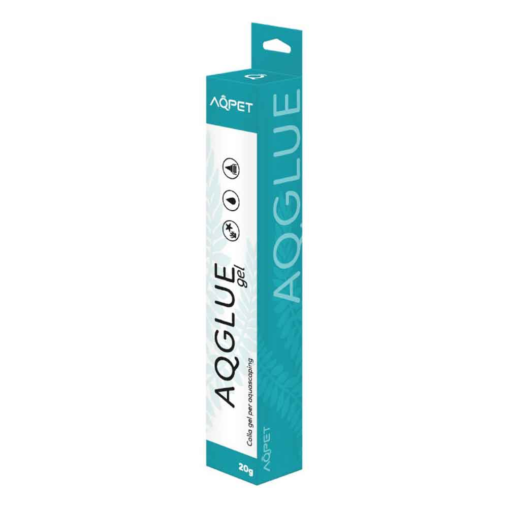 Aqpet AQglue gel Colla in Gel per Aquascaping dolce e marino 20g