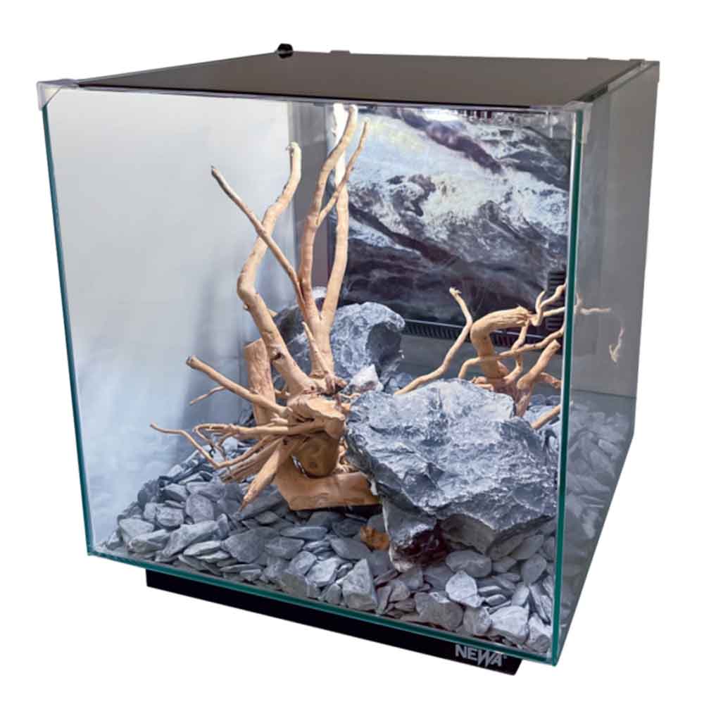 Newa Ego Full EF 30 Acquario Nero completo 28 litri 30,4x31,2x34h cm