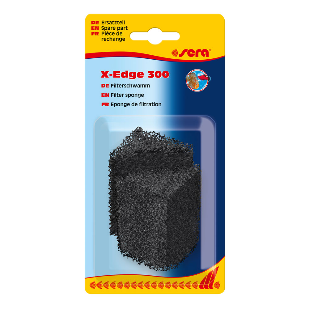 Sera Spugna Filtrante Nera per Filtro X-Edge 300 2pz