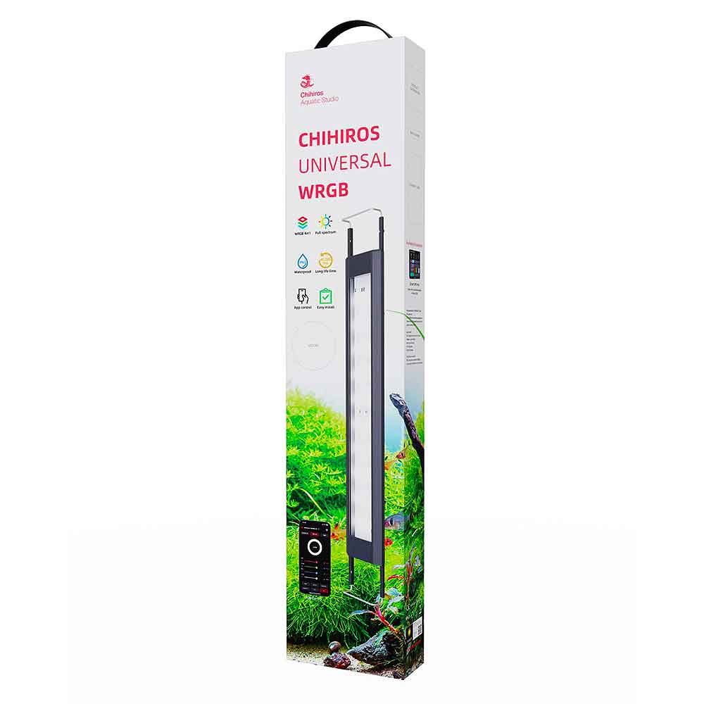 Chihiros Universal WRGB 600 Lampada Led per dolce 29W App Ios Android 55-65cm