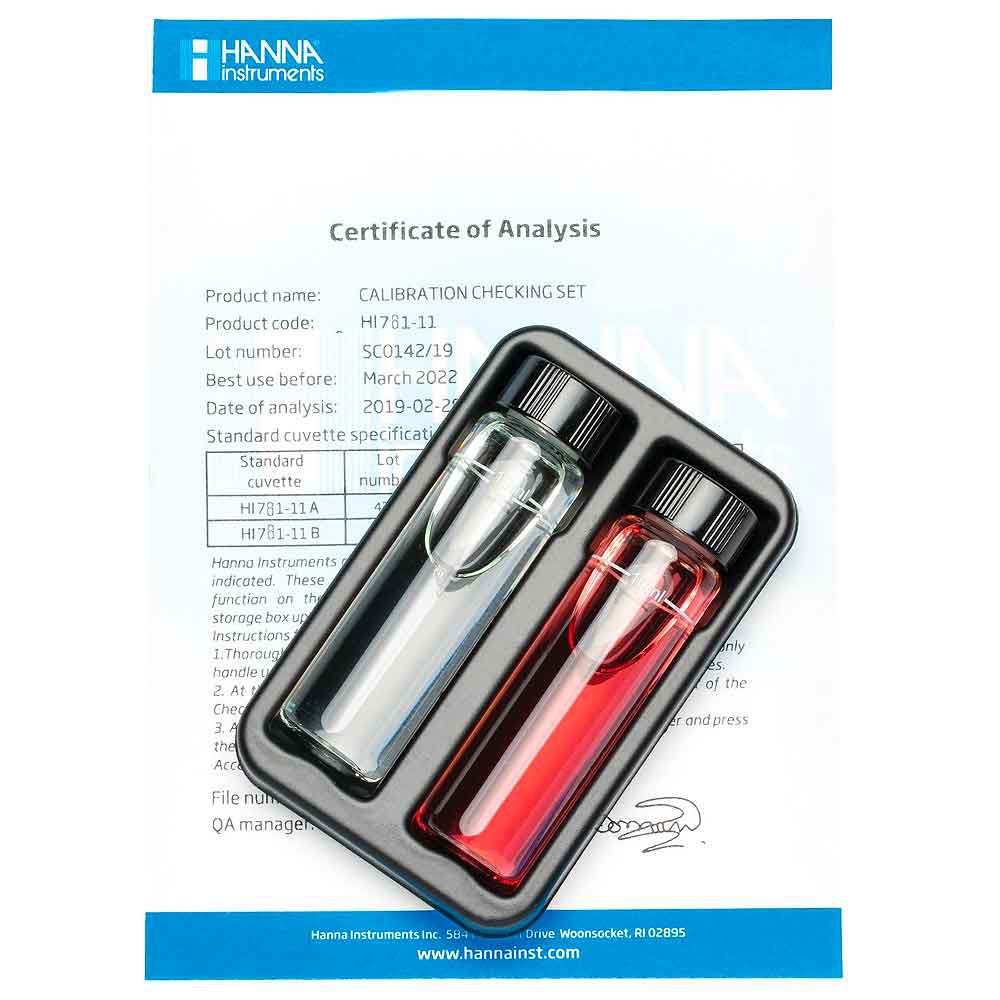 Hanna Instruments HI781-11 Soluzione Controllo calibrazione Checker Nitrati Low Range in Acqua Marina