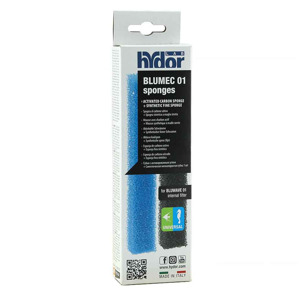 Hydor Spugne per Filtro interno Bluwave 01