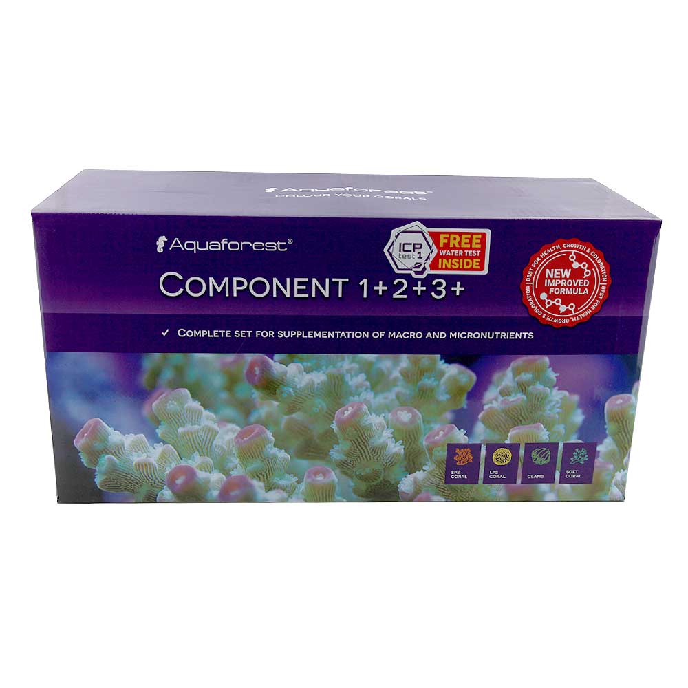 Aquaforest Balling Component 1 2 3  3x5 litri con ICP Omaggio