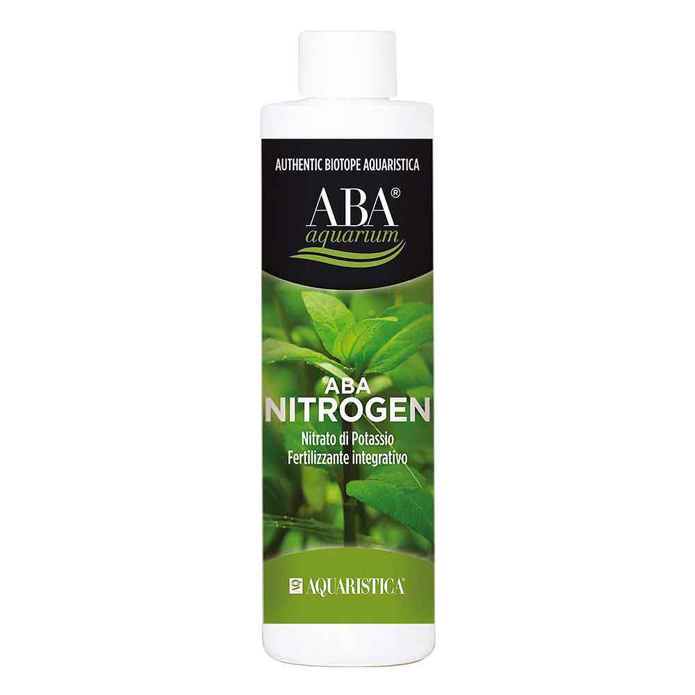 Aquaristica ABA Nitrogen Nitrato di Potassio Fertilizzante integrativo per Acquari piantumati 125ml