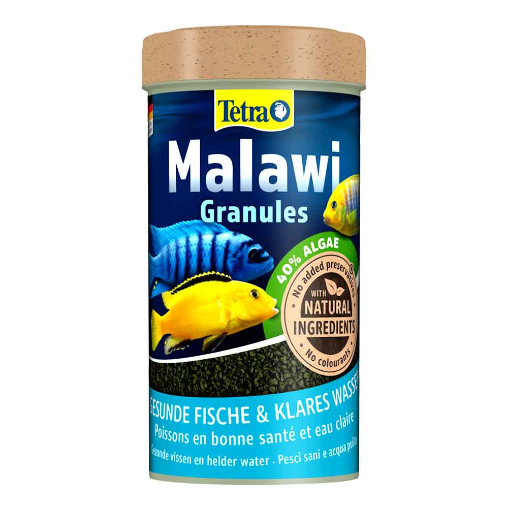 Tetra Malawi Granules Mangime in granuli per Ciclidi africani 250ml 93g
