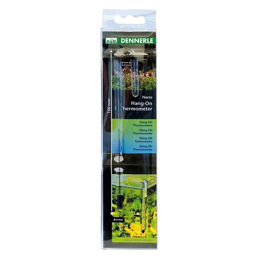 Dennerle Nano Termometro Hang on appeso per vetri fino a 6mm