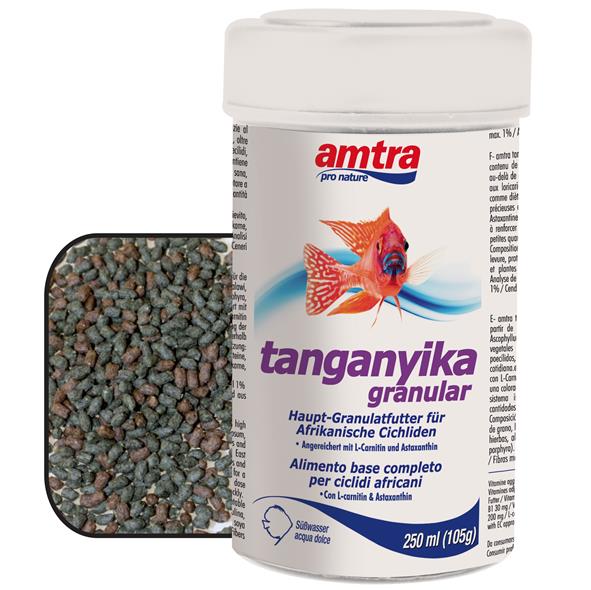 Amtra Tanganyika granulare per Ciclidi Africani 250ml 105gr