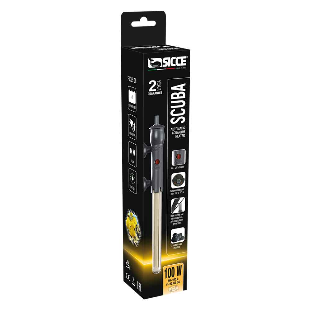 Sicce Riscaldatore Scuba 100W 25cm