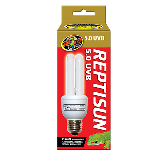 Zoomed Reptisun 5.0 Lampada per Rettili UVB 5% e UVA 10% 25W