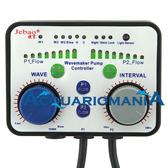 Jebao Wavemaker Pump Double Controller per Pompe serie WP