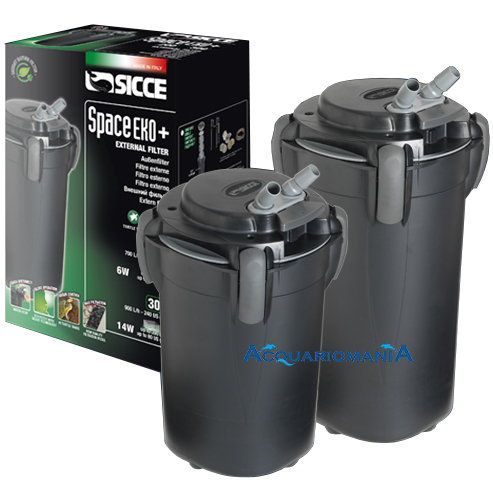Sicce Space Eko + 100 Filtro Esterno per acquari e tartarughiere