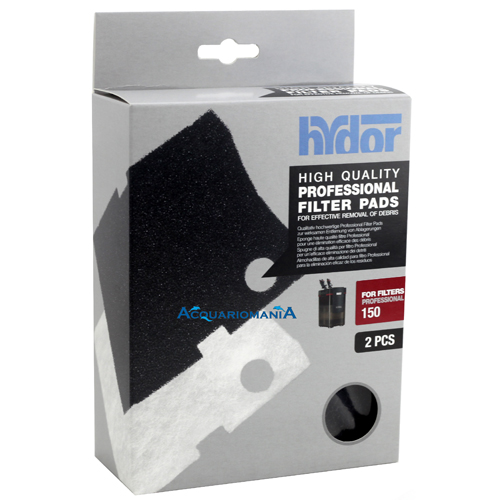 Hydor Spugna Nera per Filtro Esterno Professional 150 2pz