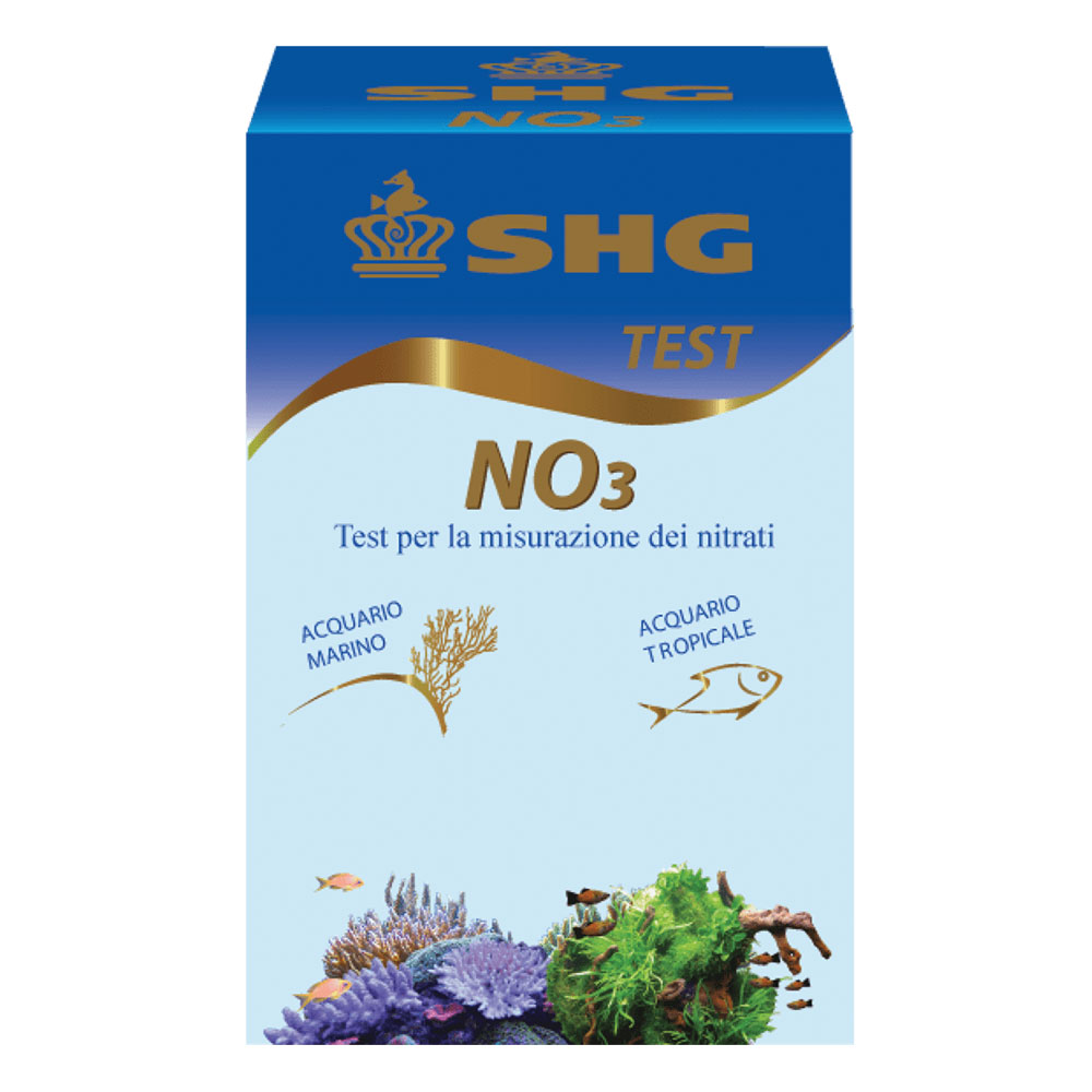 Shg Test NO3 Nitrati per acqua dolce e marino 40 misurazioni
