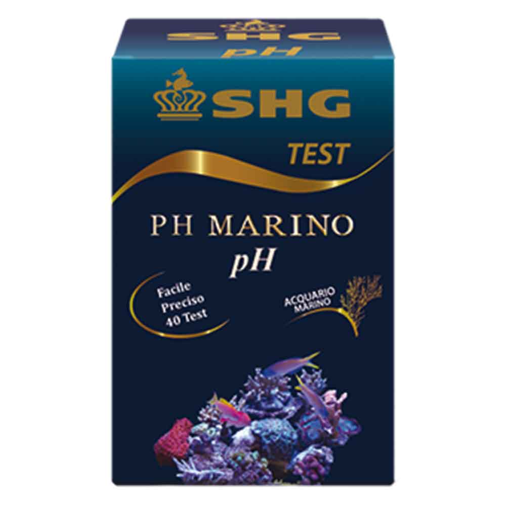 Shg Test PH Acidita  e Alcalinita  per acqua marina 40 misurazioni