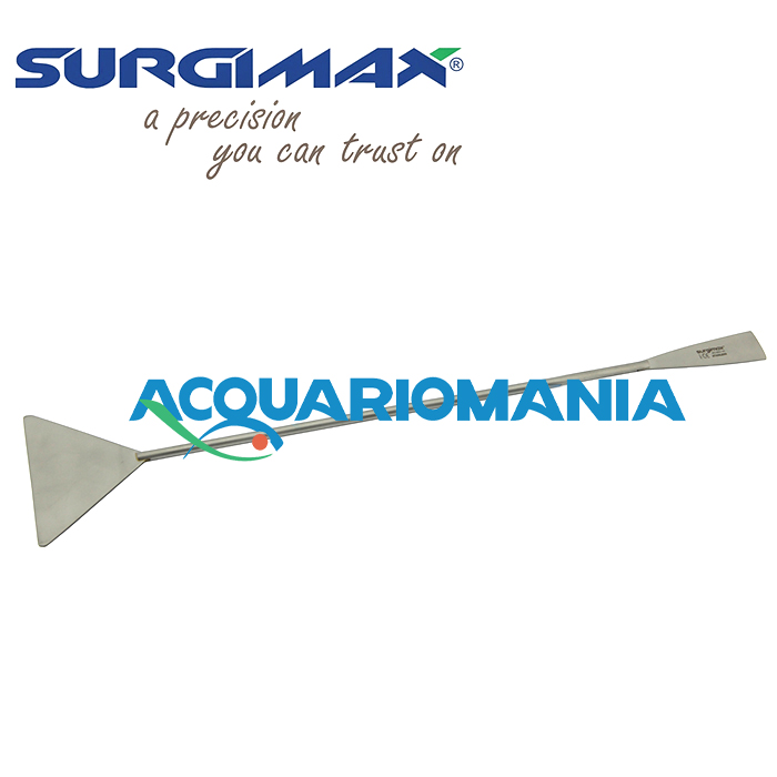 Surgimax Paletta Livellatrice in Acciaio Chirurgico 1017 al Carbonio alta qualità 25cm