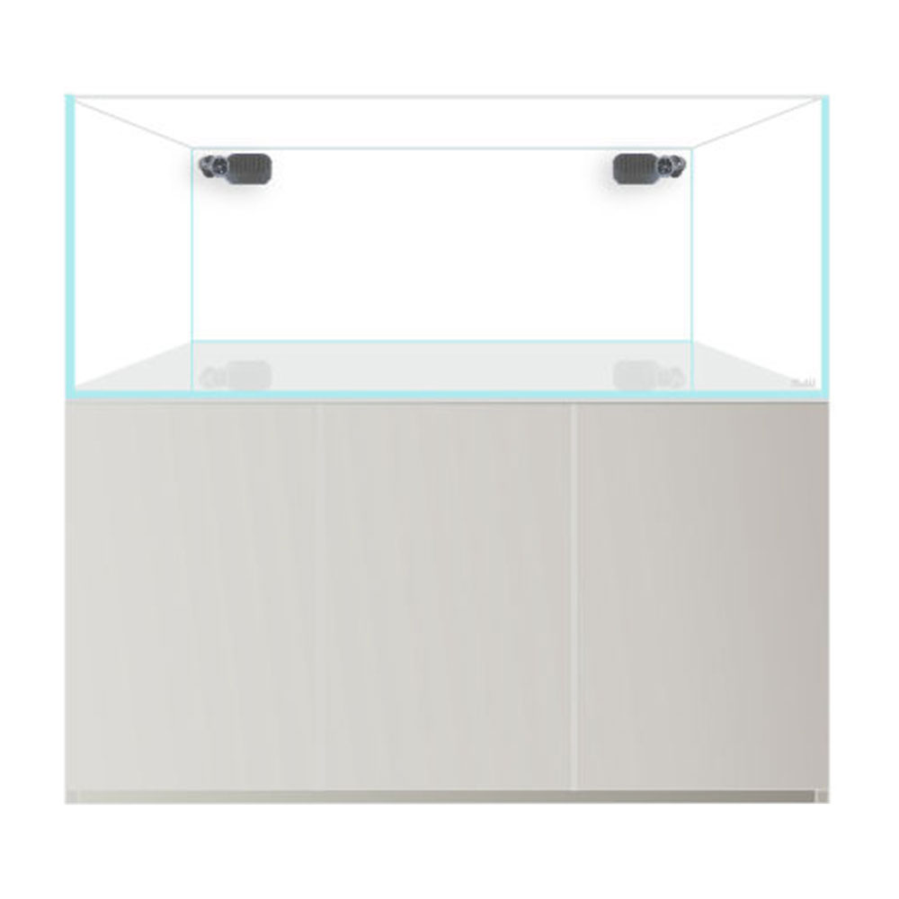 Blau Aquaristic Set Marine Gran Cubic Experience 152 Bianco Acquario Marino con Supporto 540 Litri