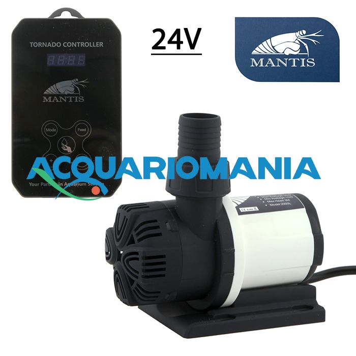 Mantis Tornado 6000 Pompa Elettronica regolabile con controller 6000l/h 24V