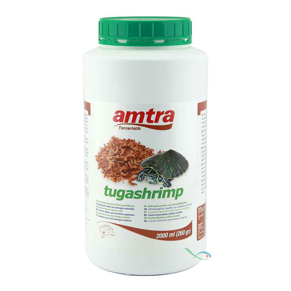 Amtra Tugashrimp Gamberetti grandi per Tartarughe d'acqua 2000ml 260g