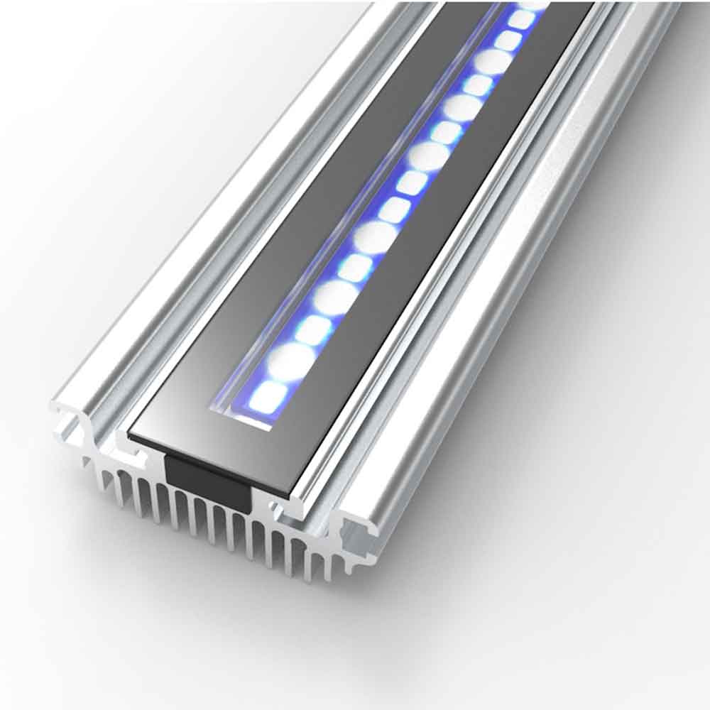 Gnc SilverMoon Marine 590mm Barra a Led per Acquari Marini di Barriera 532x50x27cm 26W
