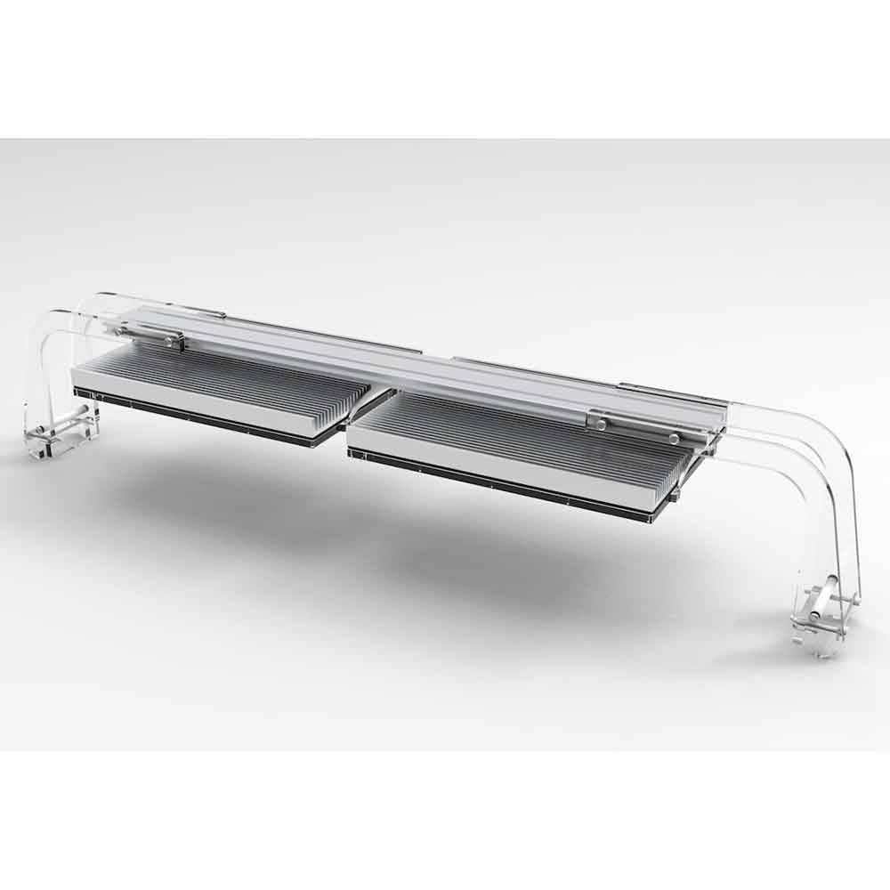Gnc Bridge 2S Supporto per 2 Plafoniere BluRay per Vasche da 95 a 120cm