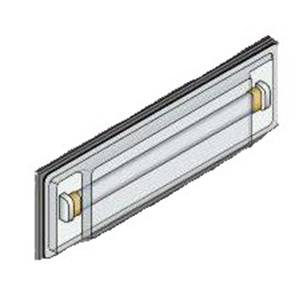 Newa Coperchio trasparente per lampada con guarnizione Mirabello 30