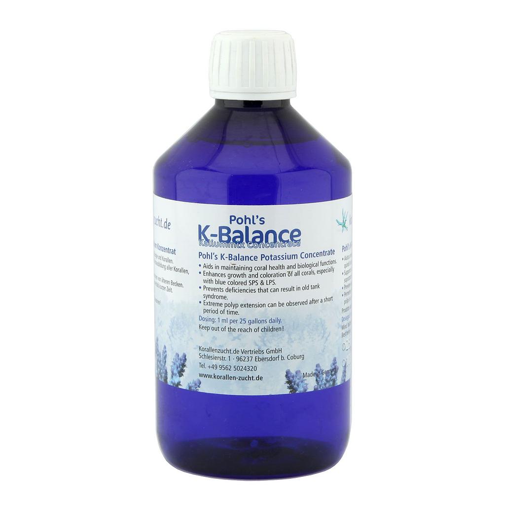 Korallen Zucht Pohl's K-Balance Kaliummix Potassio 500ml
