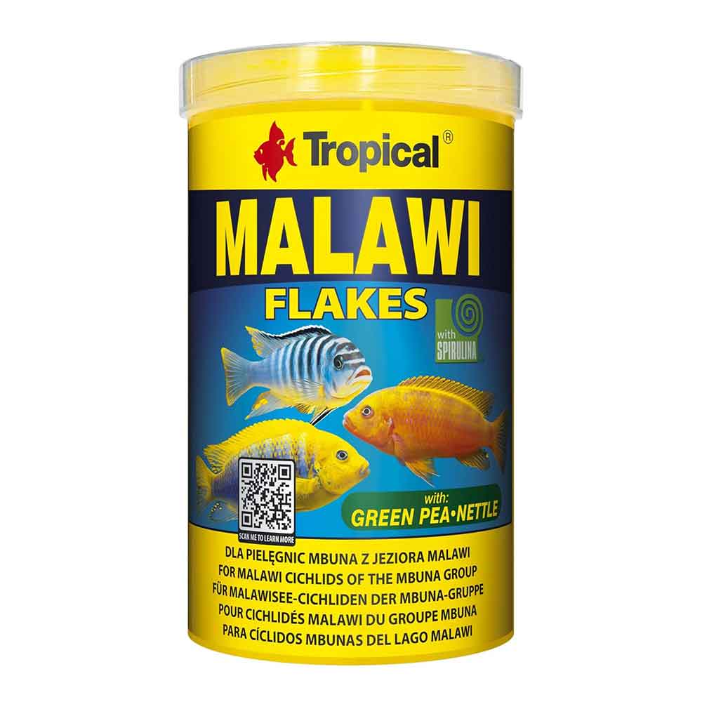 Tropical Malawi Flakes Mangime per ciclidi in scaglie 250ml 50gr