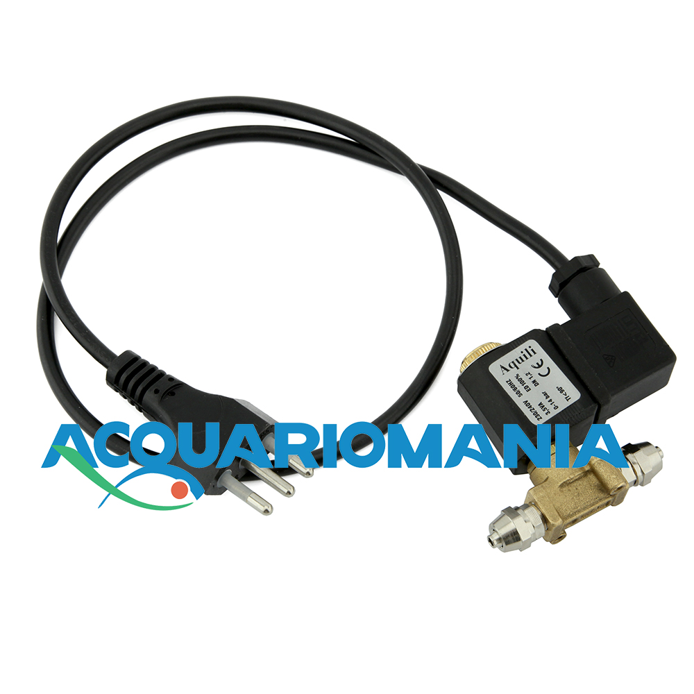 Aquili Elettrovalvola CO2 in ottone 3.5W