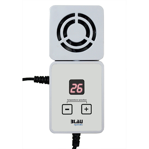 Blau Aquaristic Nano Ventilador Plus Ventolina di raffreddamento con controller bianco