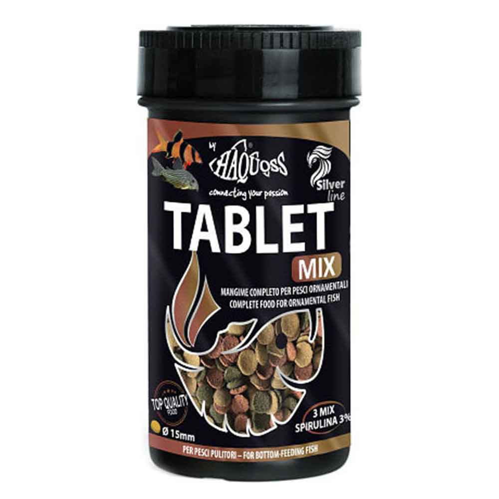 Haquoss Tablet Mix Mangime per pulitori e pesci da fondo 100ml 45g