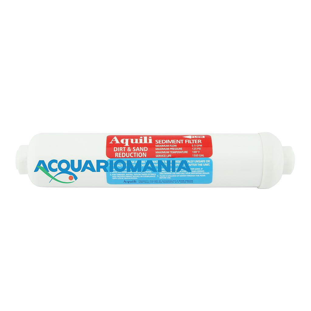 Aquili Cartuccia Sedimenti in linea per impianti osmosi