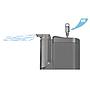 Newa CFMINI Cobra Mini Filtro Interno per Acquari e Tartarughiere fino a 35 litri con skimmer di superfice