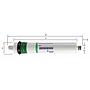 Forwater Membrana osmotica Pentair 100GPD-390l/giorno
