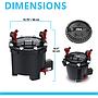 Askoll Fluval FX4 Pratiko 800 Filtro esterno per acquari fino a 800l