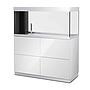 Oase HighLine Room Divider Acquario con Supporto Bianco 302 litri