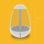 Chihiros Tiny Terrarium Egg Mini Serra da Tavolo 10W