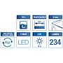 Amtra Acquario Laguna 30 Led 20lt 30x23,5x34,5h cm