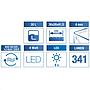 Amtra Acquario Laguna 40 Led 32lt 38x26x41.5h cm
