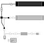 Jbl Led Solar Effect RGB Lampada 15W 849mm per vasche 85-110cm