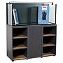 Zolux Acquario Aqua IdroMax Grigio 230 Completo con Supporto 111,8x45x137h cm