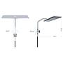 Micmol Aqua CC II Lampada Led Freshwater 30W 25x8x1h cm