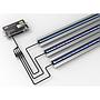 Gnc SilverMoon Actinic 438mm Barra a Led per Acquari Marini di Barriera 380x50x27cm 17W