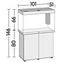 Juwel Supporto Rio 290 Nero 101x51x80H cm
