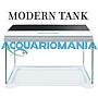Amtra Modern Tank 50 Acquario in Vetro Extrachiaro completo di Filtro interno 40 litri e Illuminazione a Led 50,5cm
