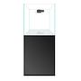 Blau Aquaristic Set Marine Gran Cubic Experience 62 Nero Acquario Marino con Supporto 238 Litri
