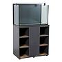 Zolux Acquario Aqua IdroMax Grigio 200 Completo con Supporto 110,3x45x137h cm
