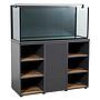 Zolux Acquario Aqua IdroMax Grigio 230 Completo con Supporto 111,8x45x137h cm